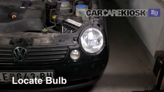 1999 Volkswagen Lupo TDI 1.4L 3 Cyl. Turbo Diesel Lights Highbeam (replace bulb)